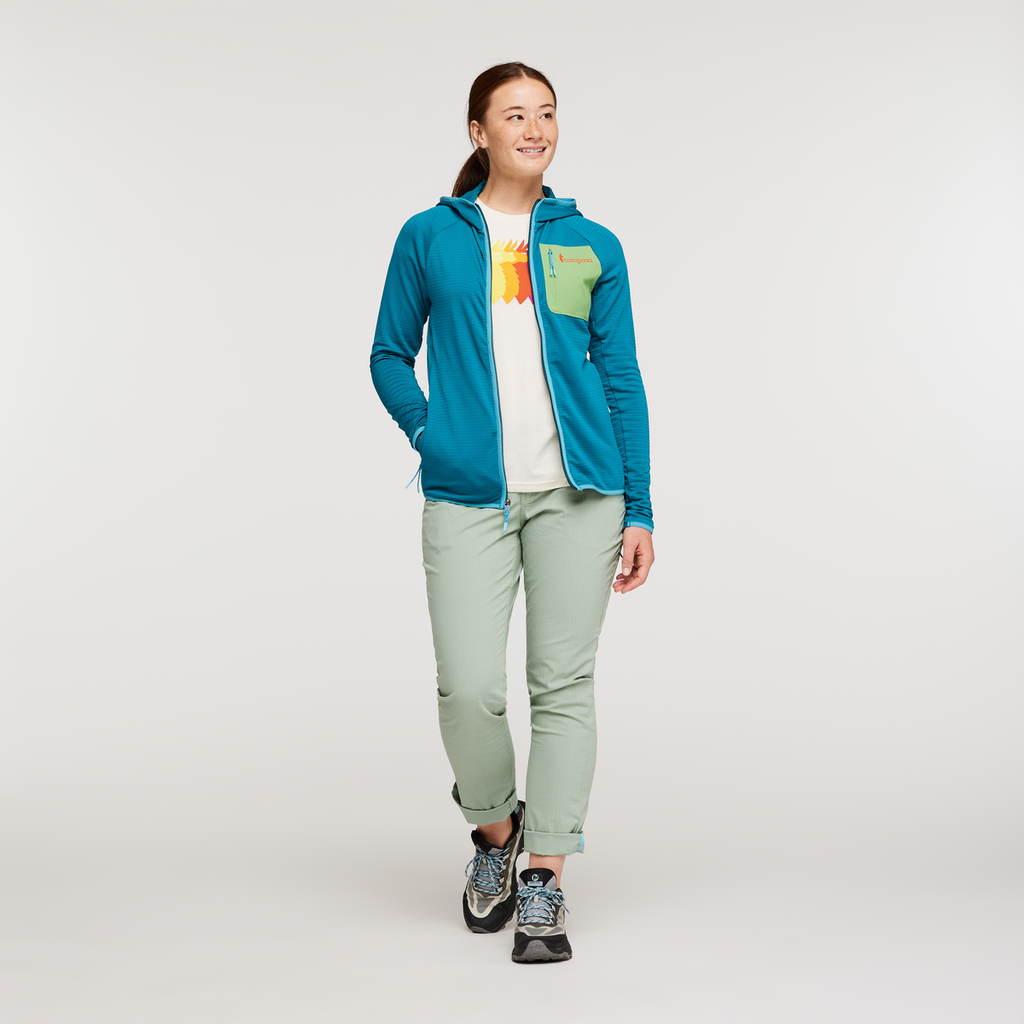 Otero Fleece Full Zip Hooded Jacket Women s Cotopaxi otero-fleece-full-zip-hooded-jacket-women-s-cotopaxi