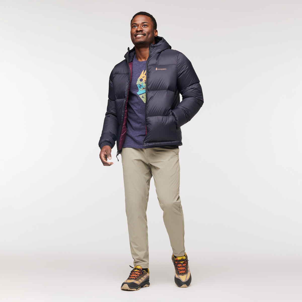 Solazo Down Hooded Jacket - Men's — view 9 of 10