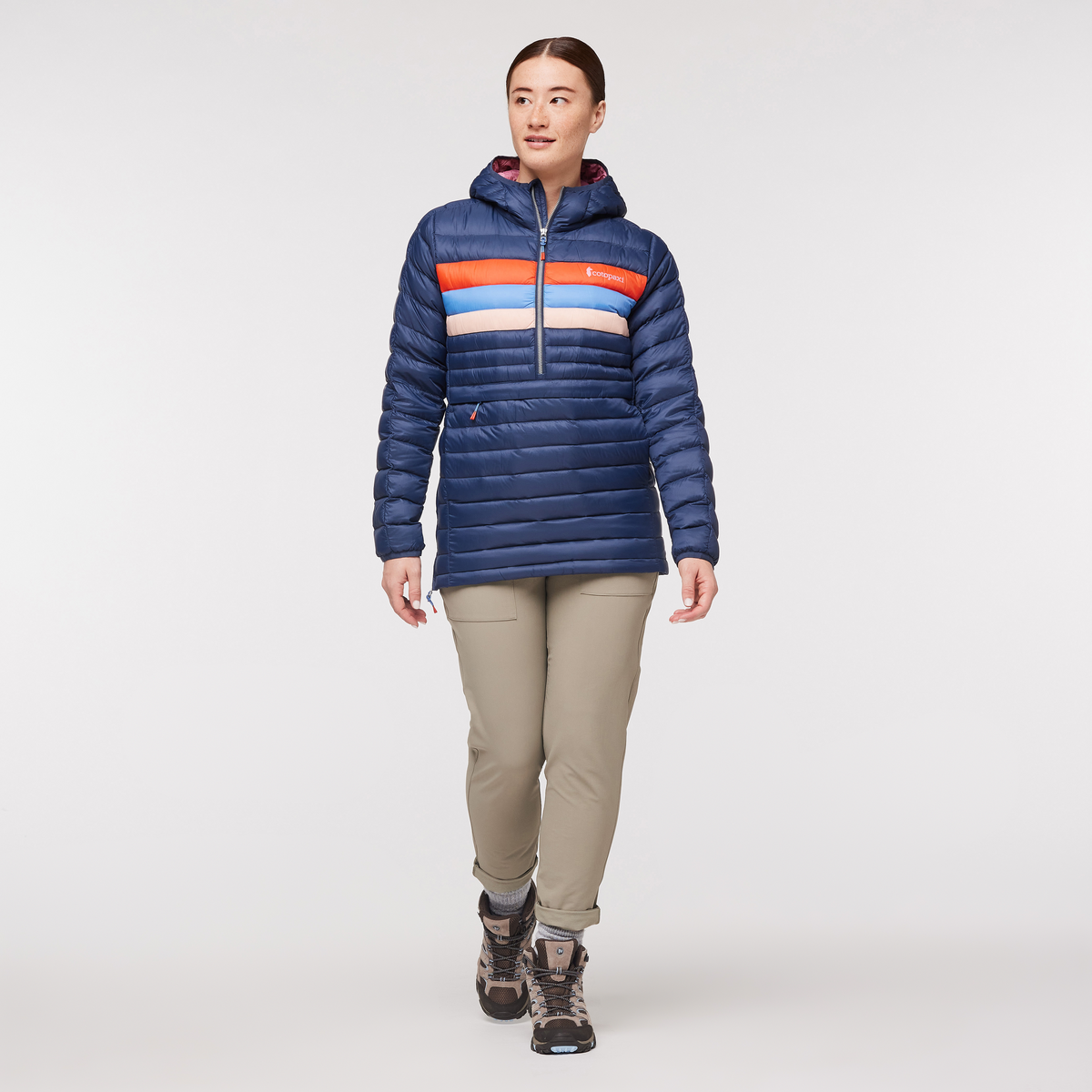 Fuego Down Hooded Pullover - Women's — view 2 of 10