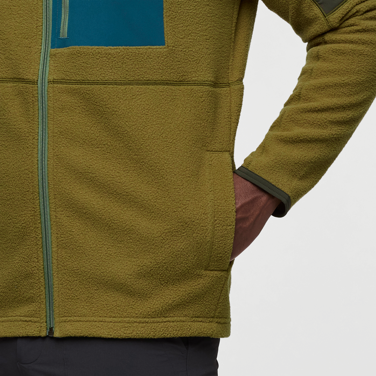 Abrazo Hooded Full-Zip Fleece Jacket - Men's — view 7 of 10