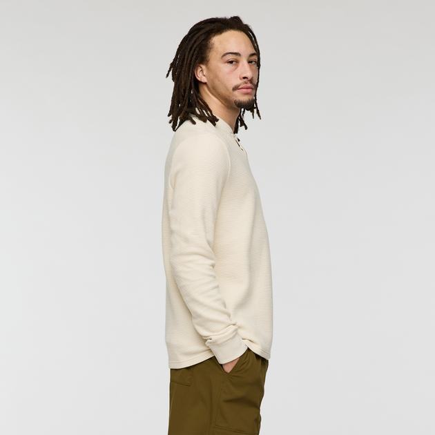 Atajo Long-Sleeve Waffle Henley - Men's – Cotopaxi