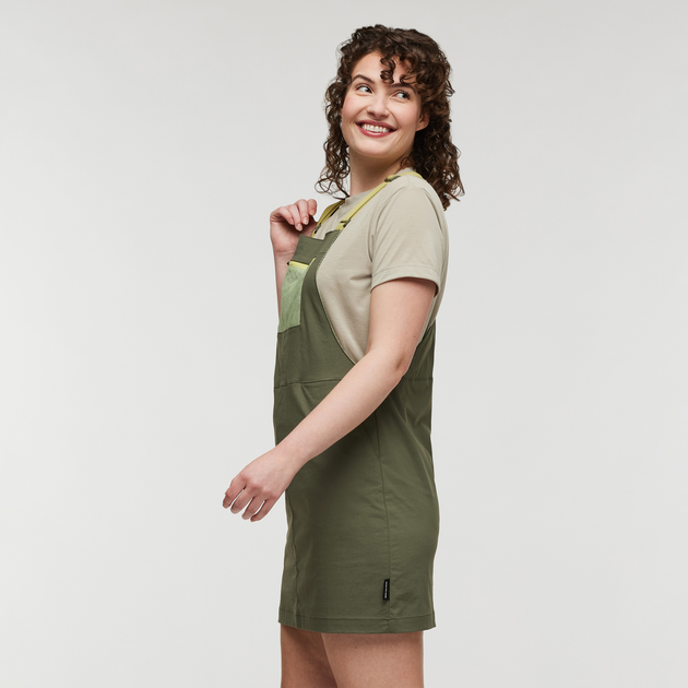 olive green overall dress Cotopaxi Tolima - Women's Chic Burgundy Dress - Reclamation Maternity Dress Color:Custom_Colors quality cotton