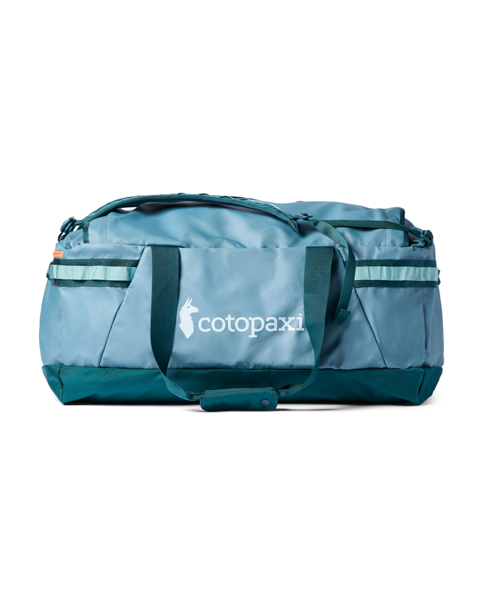 cotopaxi allpa cargo hold Getaway 100L Duffel Black Fish-Field Nano Series Fly featuring 100% recycled 840D austackle-salt-water-topwater-lures Lures Color:Zucchini