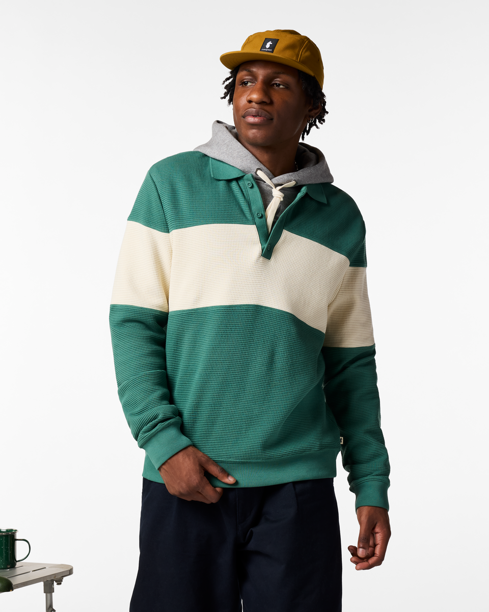 kashiko 25fw Waffle Rugby Teeトップス シズニルック Atajo Waffle Rugby - Men's – Cotopaxi
